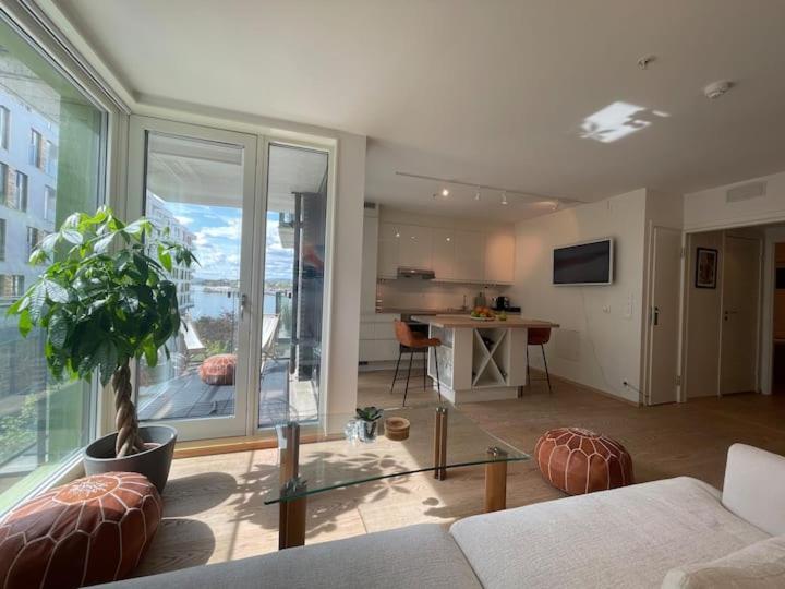 Exclusive Apartment, Sea View To Oslo Fjord, Located On Water In Oslo Center Exterior foto